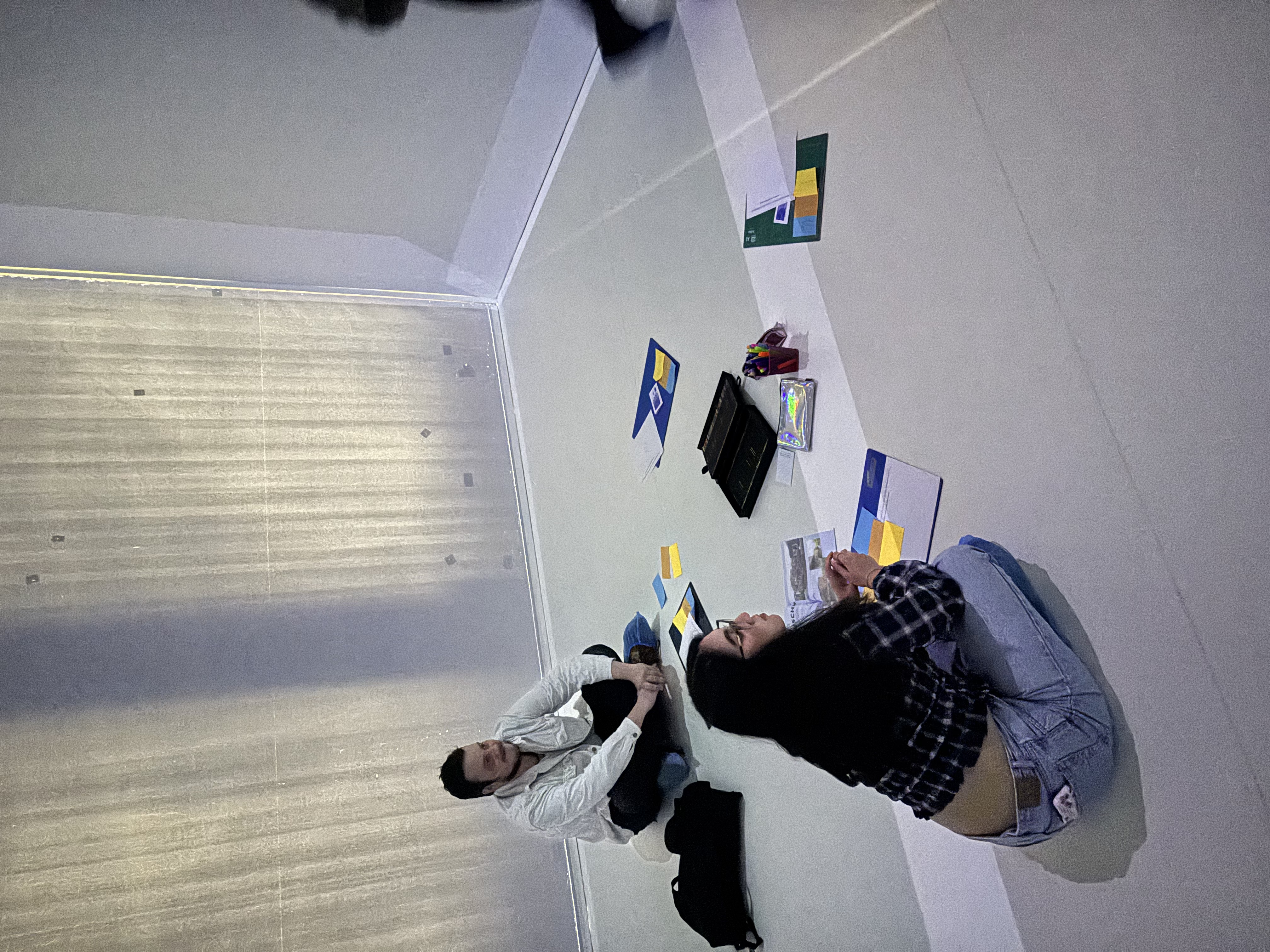 A picture from inside the room